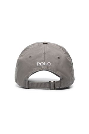 Cappello da baseball in cotone grigio RALPH LAUREN | 710548524009GREY